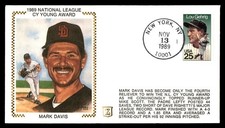 Mayfairstamps US 1989 Mark Davis CY Young Award Cover aaz_60387