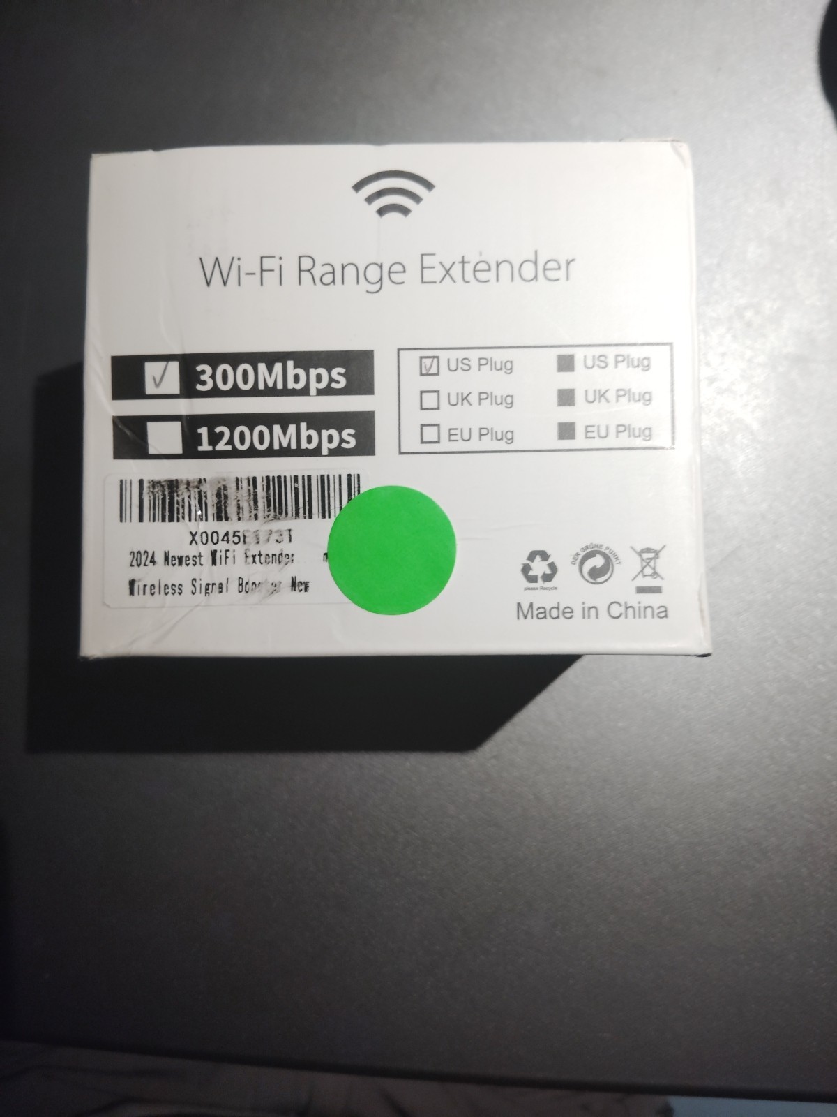 Wi-Fi Range Extender Repeater 1200 Mbps With Ethernet Port