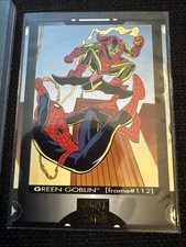 Green Goblin Spider-Man  Cookie Crisp Card Frame #112 Marvel Comics