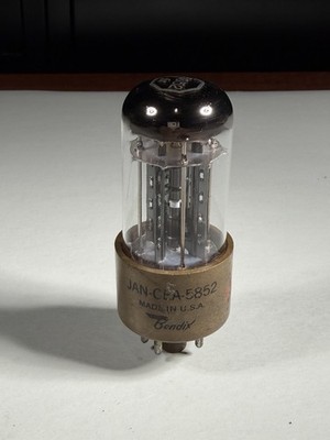 1 Bendix JAN CEA 5852 6X5GT Tube Amplitrex Tested MATCHED #006 | eBay