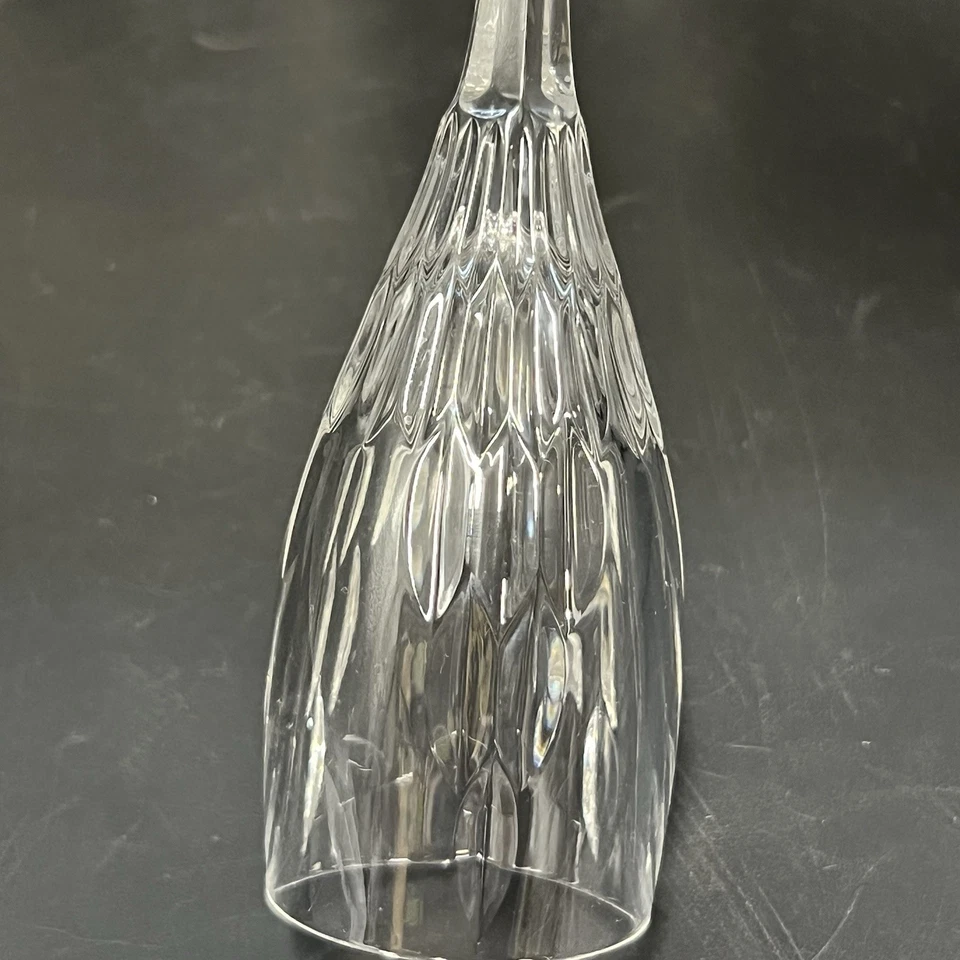 Galway Irish Crystal Raindrop Flute Glasses 6.75” - Image 4 of 4