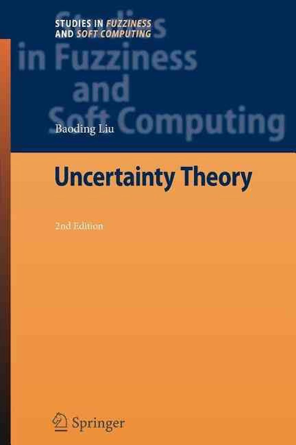 Uncertainty Theory by Baoding Liu (English) Paperback Book