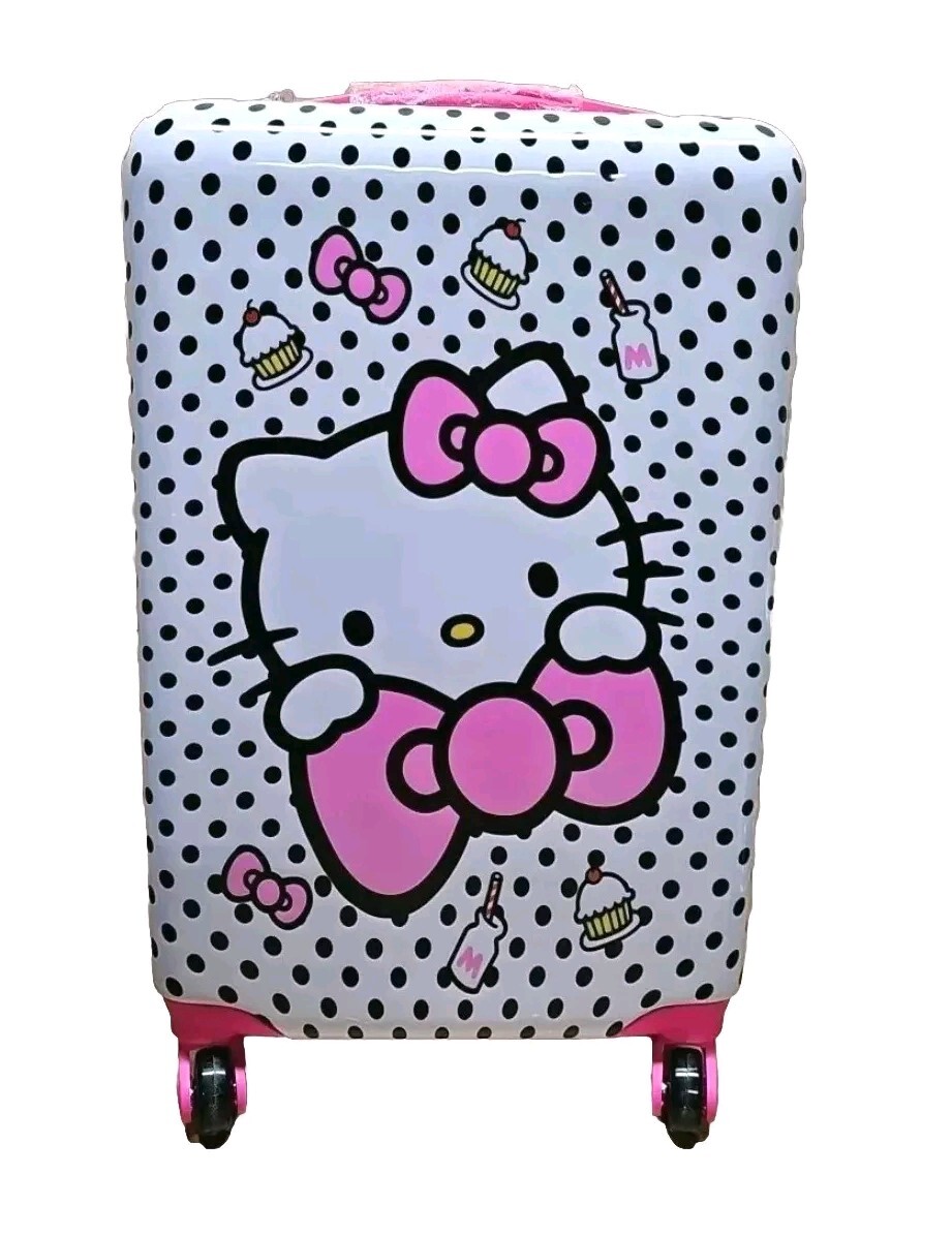 Hello Kitty Hardside Spinner Luggage for Kids - 20