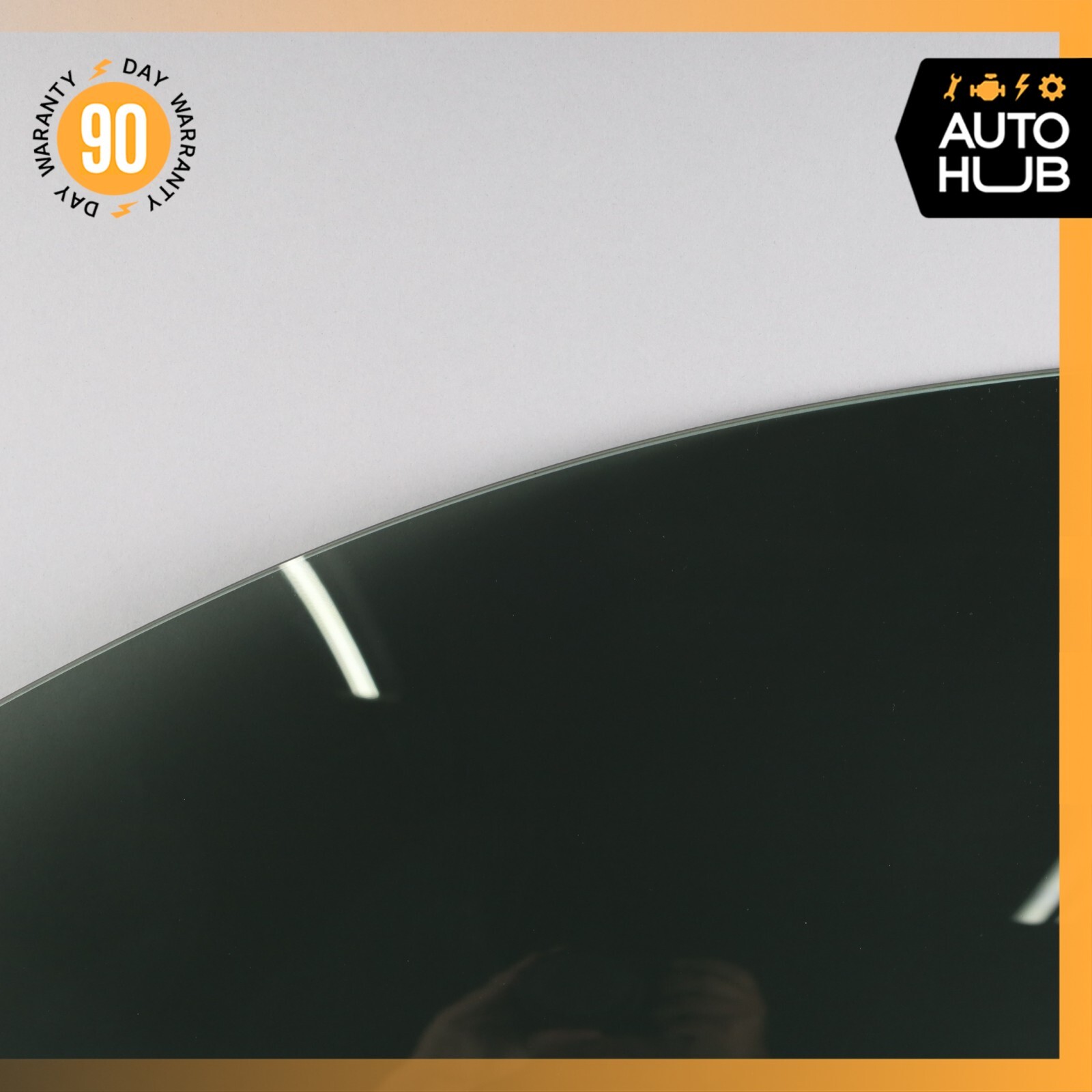 03-13 Maserati Quattroporte M139 Front Left Side Door Window Glass OEM