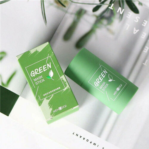 AU Purifying Green Tea Mask Oil Control Clay Stick Anti-Acne Fine Solid - Picture 4 of 5