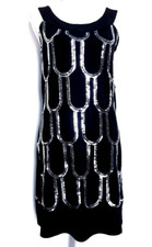 NWT Dressbarn Collection Sleeveless Sequin Dress Size 6 Party Evening