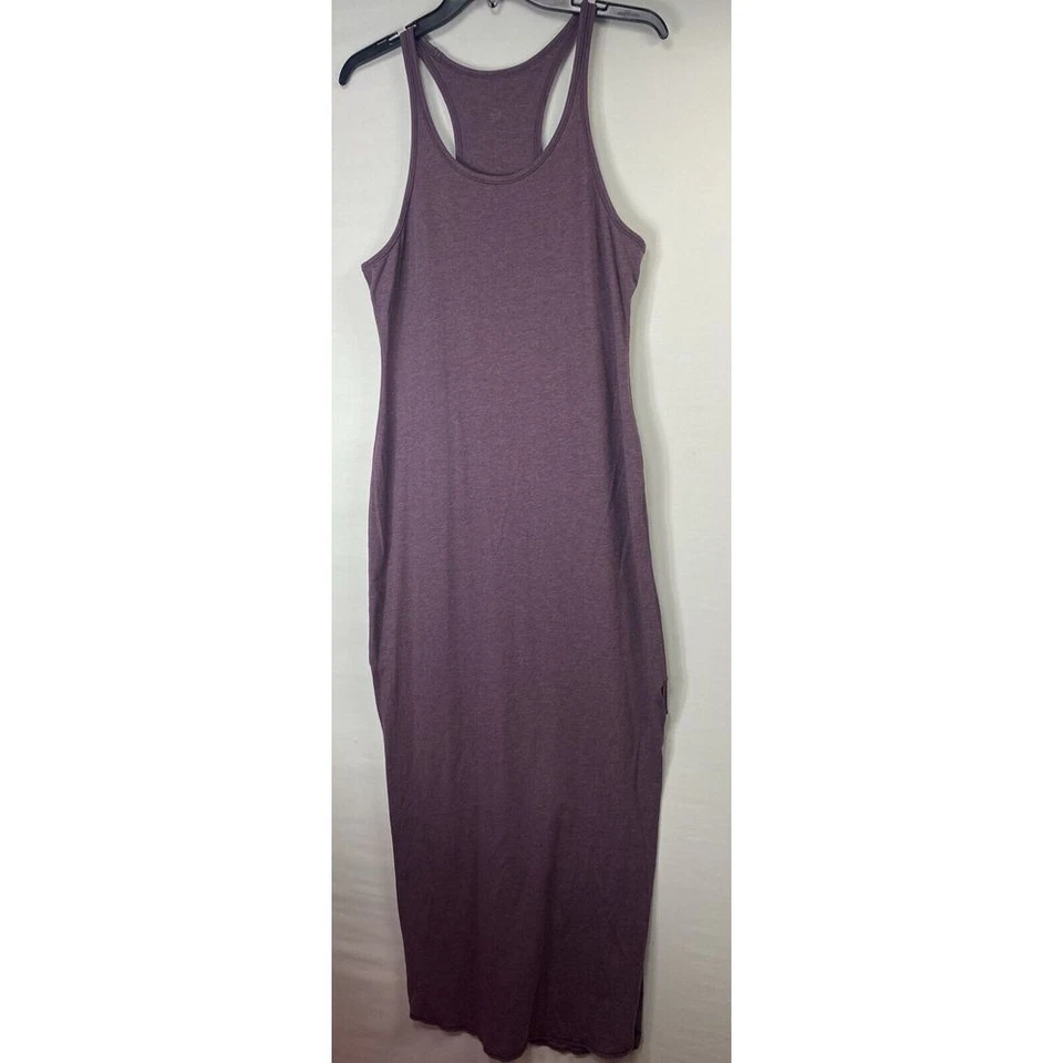 Платье макси Lululemon All Yours Tank приблизительный размер 14 увеличенный крой фиолетовое 5863 - Изображение 2 из 4