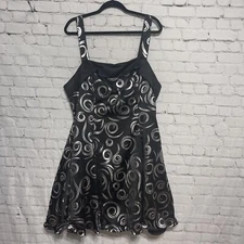Plus Size Dance Dress “Kendall” Southeastern Performance Apparel Size 24 Black
