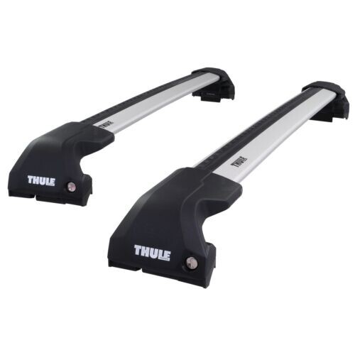 Thule WingBar Edge Silver Roof Bars fit Mercedes EQS SUV X296 21-23 Fixed Point
