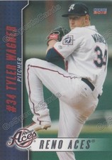 2016 Reno Aces Tyler Wagner RC Rookie Diamondbacks