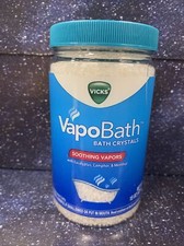 VapoBath, Bath Crystals, Soothing Vapors, 15 oz 425 g 
