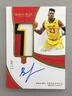 Bruno Fernando 2019 Panini Immaculate Collegiate Patch On Card Auto Gold /49