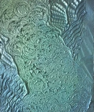 PARTING THE WATER Abstract Mixed Media Seascape Painting 24"x 20" Julia Garcia