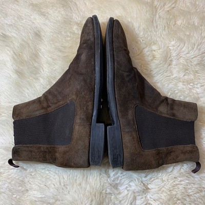 magnanni suede chelsea boots