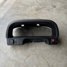 90-1991 Honda Civic Hatch Ef Si Sir Gauge Cluster Surround Bezel Dash Oem Black 90-1991 Honda Civic Hatch Ef Si Sir Gauge Cluster Surround Bezel Dash Oem Black
