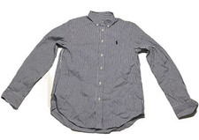 Ralph Lauren Blue Stripped Dress Shirt, Pre-Owned Worn Once. Men  s Size S