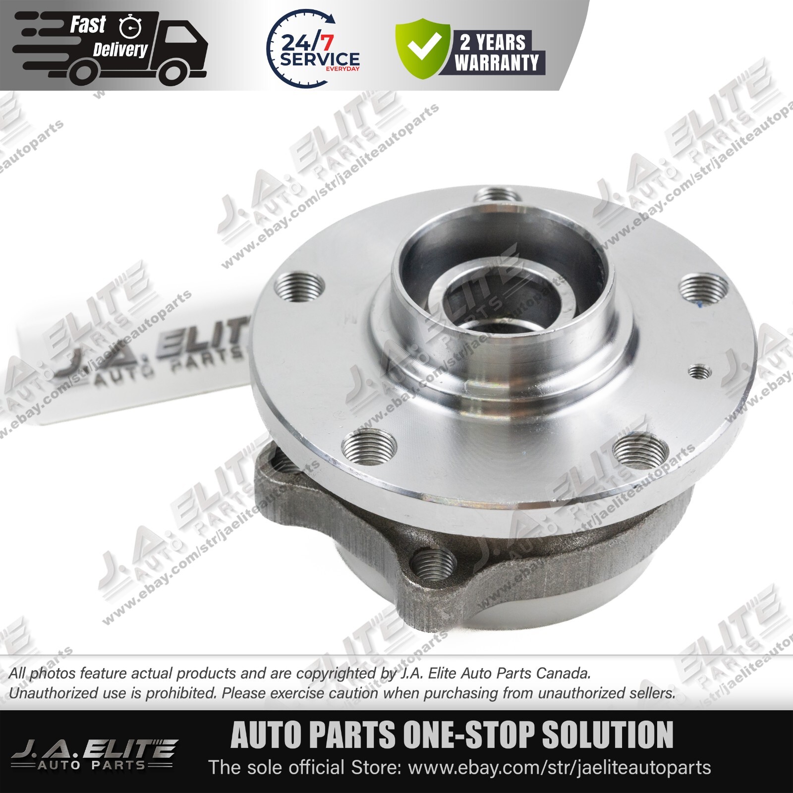 Wheel Hub With Bearing fits Bentley Continental Gt Gtc Flying Spur 3W0407613E
