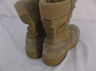 Hot Weather Vented Desert Tan military Combat Boots Vibram  display picture 2