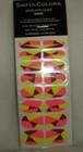 SinFul Colors***NEON APPLIQUES***SWIRL~~~16 APPLIQUES~~~BRAND NEW~~~SEALED  — photo 7