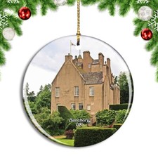UK England Banchory Crathes Castle Christmas ornament city travel souvenir