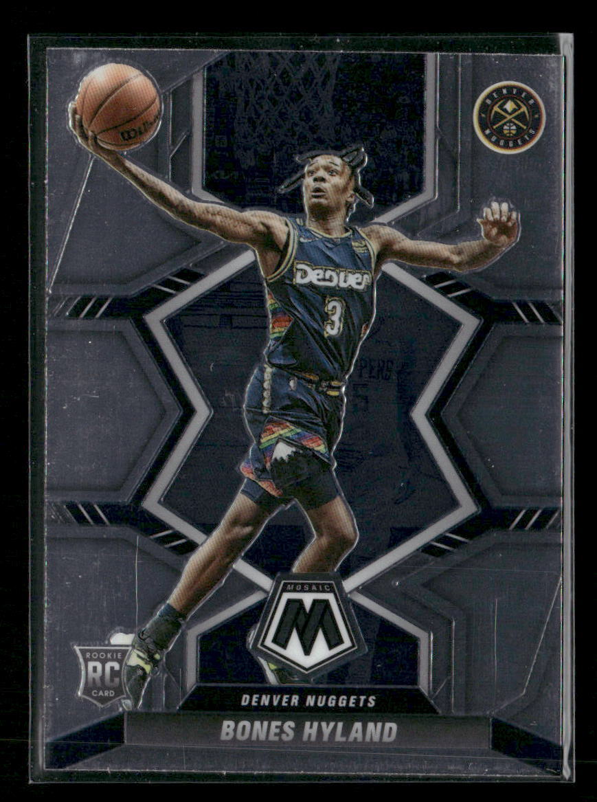 2021-22 Panini Mosaic #214 Bones Hyland | eBay