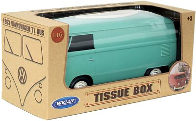 WELLY 1963 VOLKSWAGEN T1 BUS ティッシュケース RARE volkswagen vw bus tissue box case plus green Exclusive to