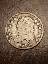 1831 Capped Bust Half Dime
