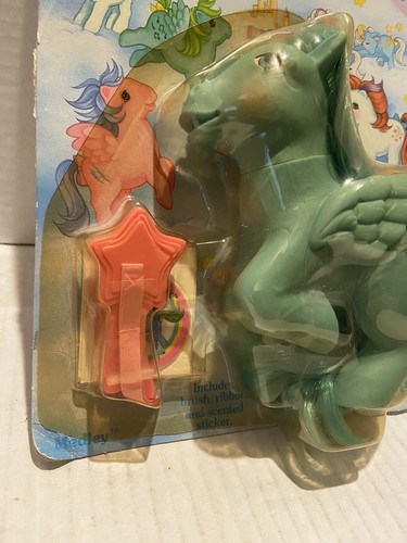 My Little Pony G1 Pegasus MEDLEY Hasbro 1983 NRFB 1/3 ungeklebt Rarität - Bild 5 von 19
