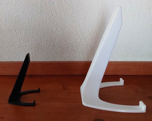 Espositore e sostegno a treppiede per dischi in vinile, CD, cartoline - Foto 5 di 7