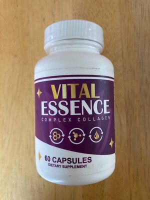 Vital Essence Complex Collagen 60 Capsules Hair Skin Nails Joints Supplements