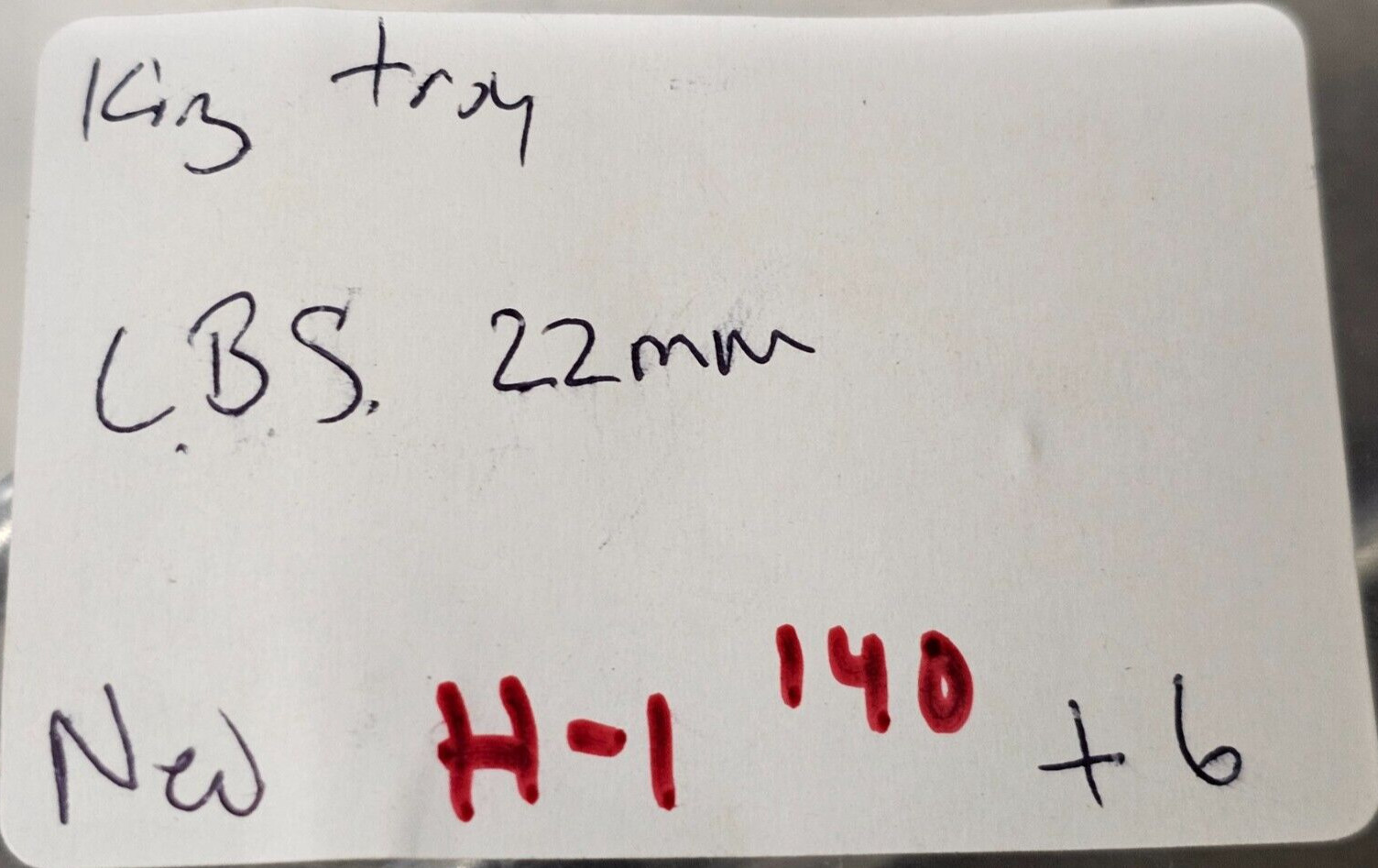 King Tony JBS T Handle Extension Socket 22mm 1/4" Drive 2813 2221-06 2571-45