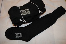 NEW--108 PR Black Military Boot Socks SZ 7 1/2 to 8 1/2 X Small-MILITARY GRADE