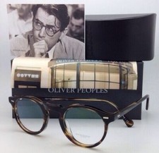OLIVER PEOPLES Eyeglasses GREGORY PECK OV 5186 1003 50-23 Round Cocobolo Frames