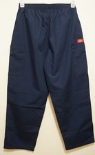 Dickies Womens EDS Elastic Waist Relaxed Cargo Pants Blue 50506P Size M