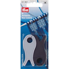 Prym Small Plastic Wolle Bobbins - Sortierte Farben