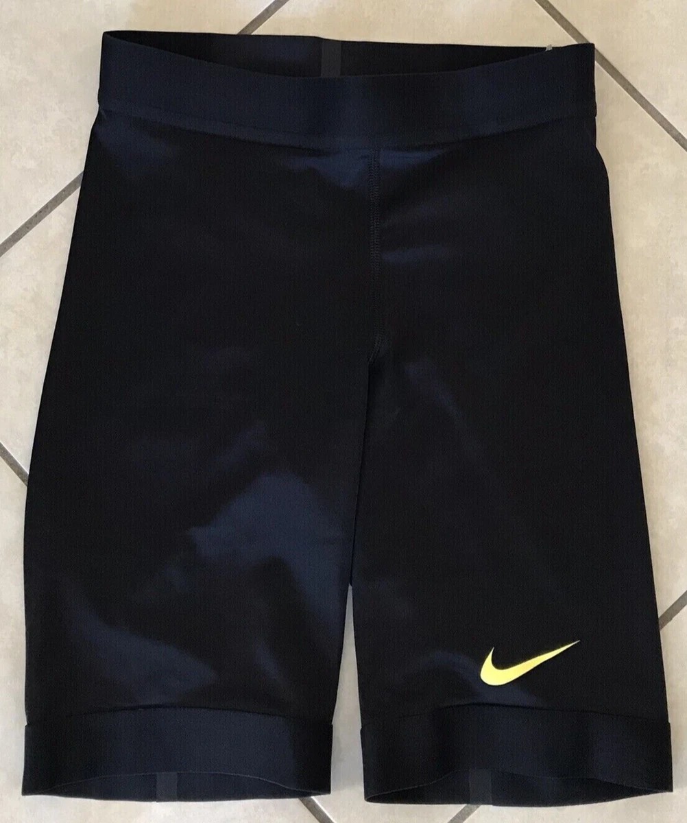 NIKE PRO ELITE HALF TIGHTS TRACK & FIELD 848912-XXX BLACK/YELLOW STRIKE XXL