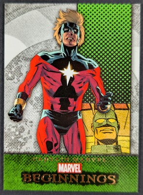 Captain Marvel 2012 Upper Deck Marvel Beginnings Card #340 (NM)