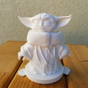 Cute Mini Baby Yoda From Mandalorian Figurine White Paintable Ebay Cute Mini Baby Yoda From Mandalorian Figurine White Paintable Ebay
