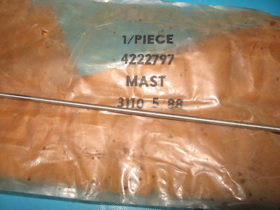 NOS Mopar 1983-87 Dodge Plymouth Chrysler 31" antenna mast 4222797 Foto 3 de 3