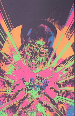 KNIGHT TERRORS #4 COVER D IVAN REIS DARKEST HOUR NEON INK CARD STOCK VARIANT