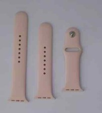 Apple Watch Silicon sport Band 40mm for Watch 4 5 6 7 8 SE - pink sand