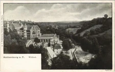 CPA AK Rothenburg Sanatorium Wildbad GERMANY (1076567)