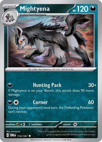 Pokémon TCG Accompanying Flute 142/167 Sv06: Twilight Masquerade Regular x4 