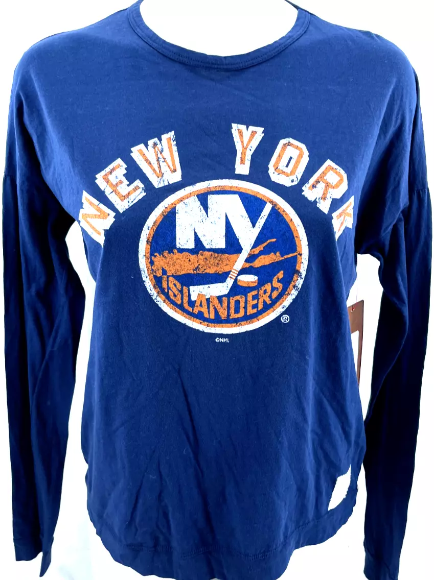 NEW New York Islanders The Original Retro Brand Blue Long Sleeve