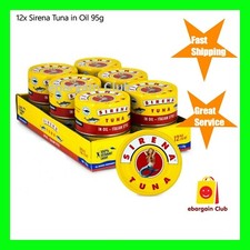 12x Sirena Tuna In Oil Italian Style 95g eBC