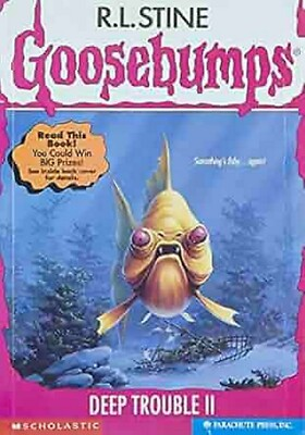#ad Goosebumps #58: Deep Trouble II by R. L. Stine 9780590568951 $15.95