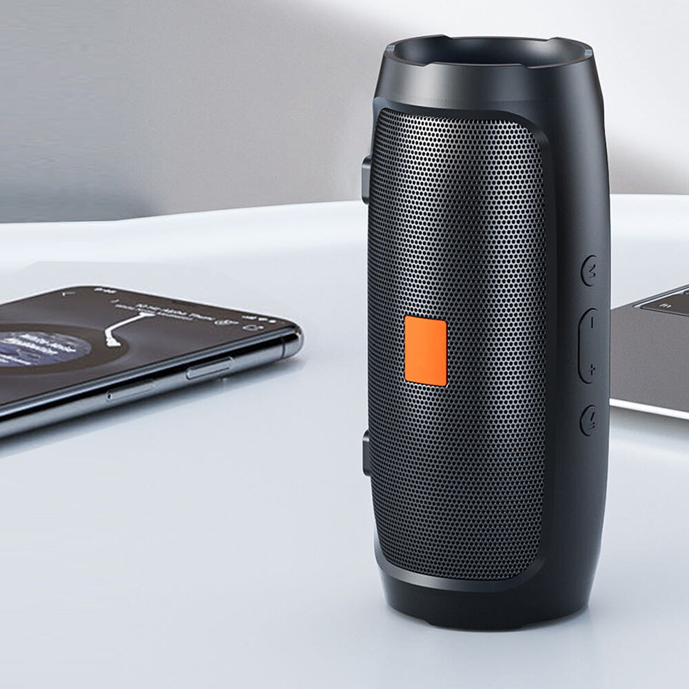 Bluetooth Speaker with Dual Stereo Subwoofer for Outdoor Wireless Portability-image