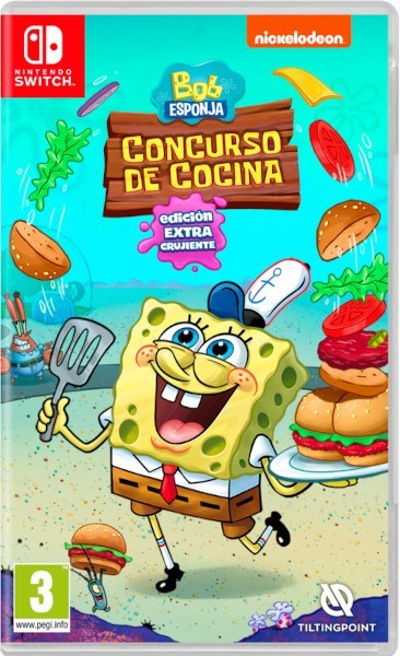 Bob Esponja Concurso De Cocina Edicion Extra Crujiente Nintendo Switch PAL ES