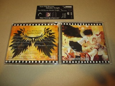 Tears Will Become Melodies Tonight/Foreground Eclipse Doujin SOUNDTRACK,CD