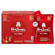 Jung Kwan Jang Hong Sam Won Korean Red Ginseng Herbal Drink (20 Count) 20 Count